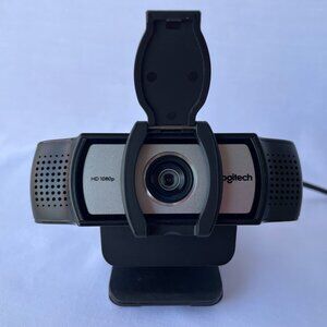 Logitech 1080p HD Webcam USB Video Camera for Teams Video Calls - Used